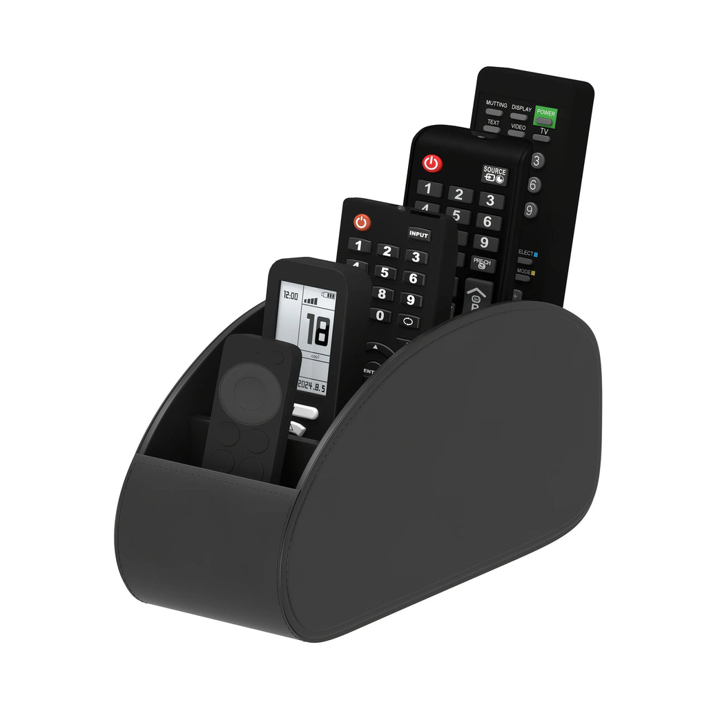 Support de télécommandes - Organiseur de rangement vide-poche pour TV, lecteurs multimédias, stylos - Organiseur gain de place pour bureau et table de chevet