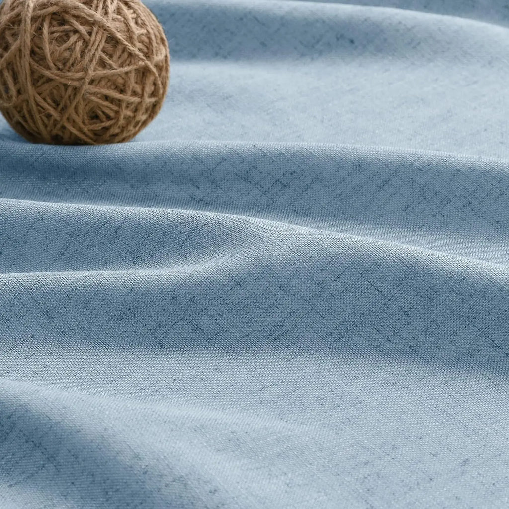 Rideau voile sur mesure hauteur 350 cm en faux lin, voilages en tulle pour fenêtres de salon et chambre, drapes et rideaux de fenêtre